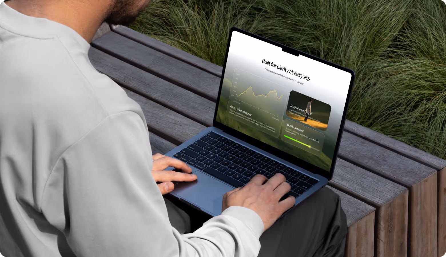 Auralis landing page layouts