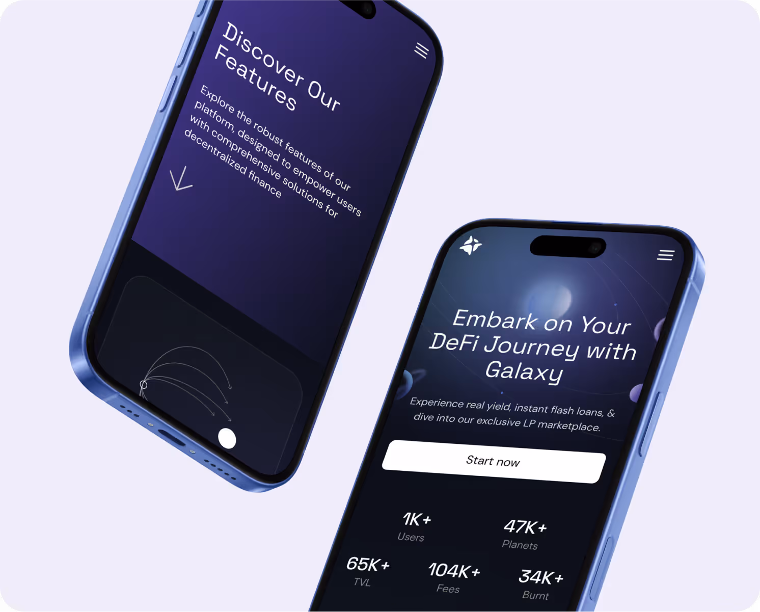 Galaxy responsive design