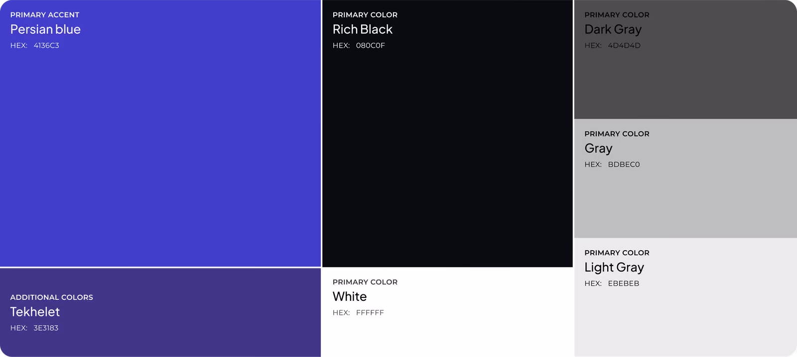 Galaxy styleguide / design system