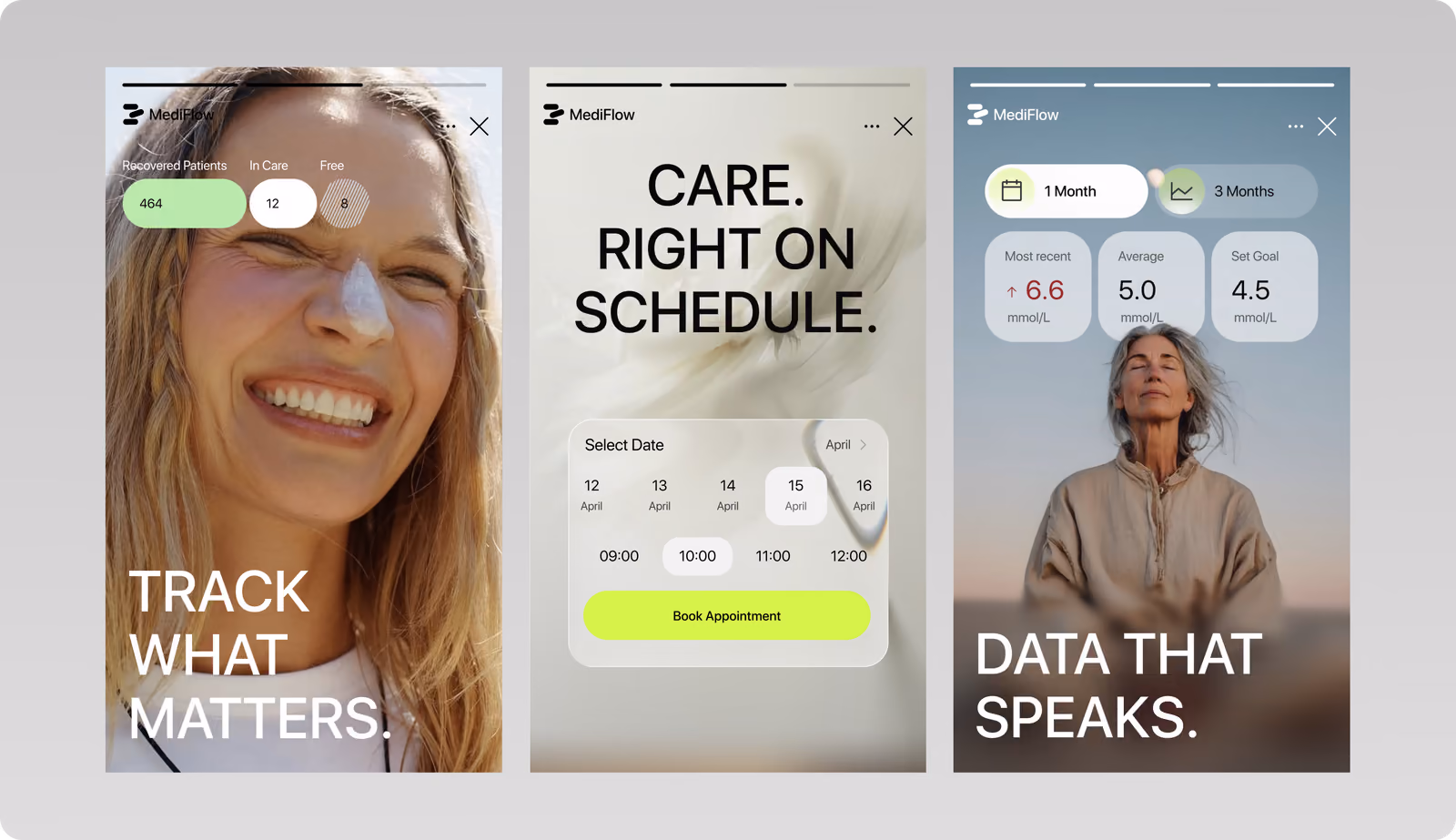 MediFlow social media assets