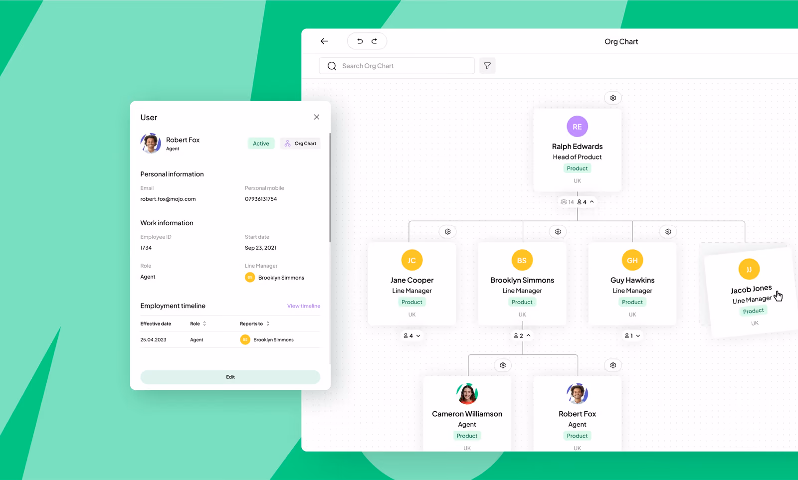 MOJO CX web application