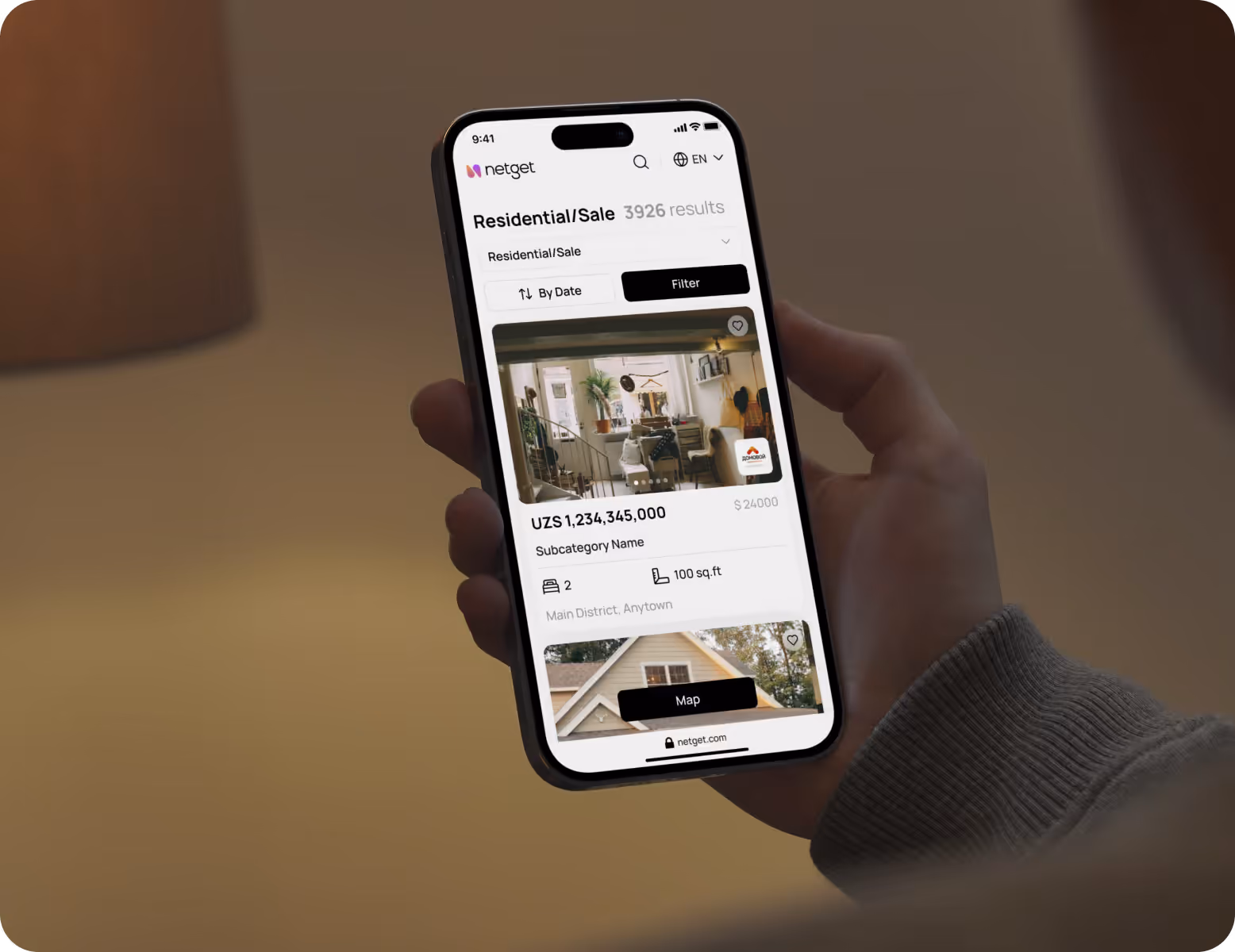 NetGet mobile version