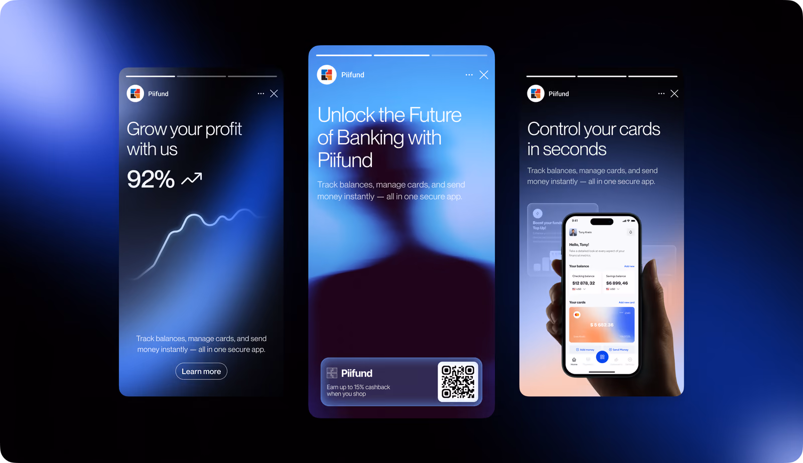 Piifund social media